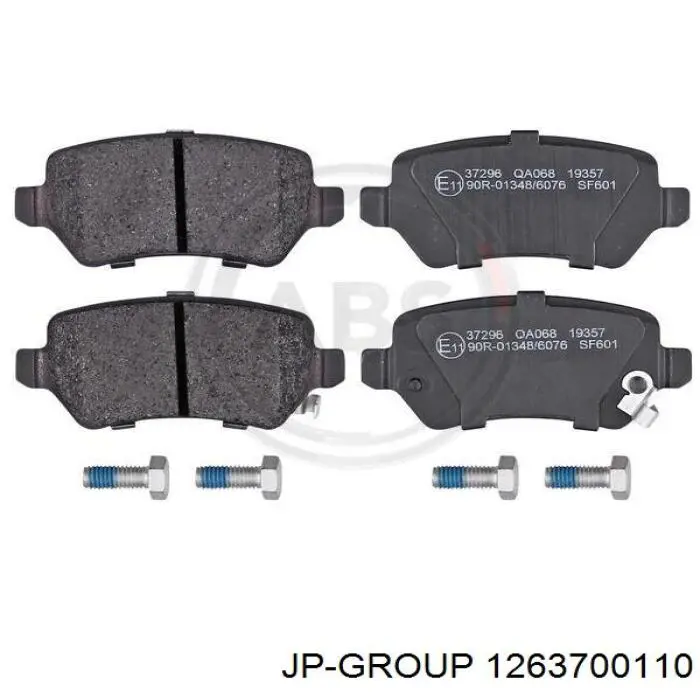 Pastillas traseras de freno JP Group 1263700110 precio, desde 18,08 EUR