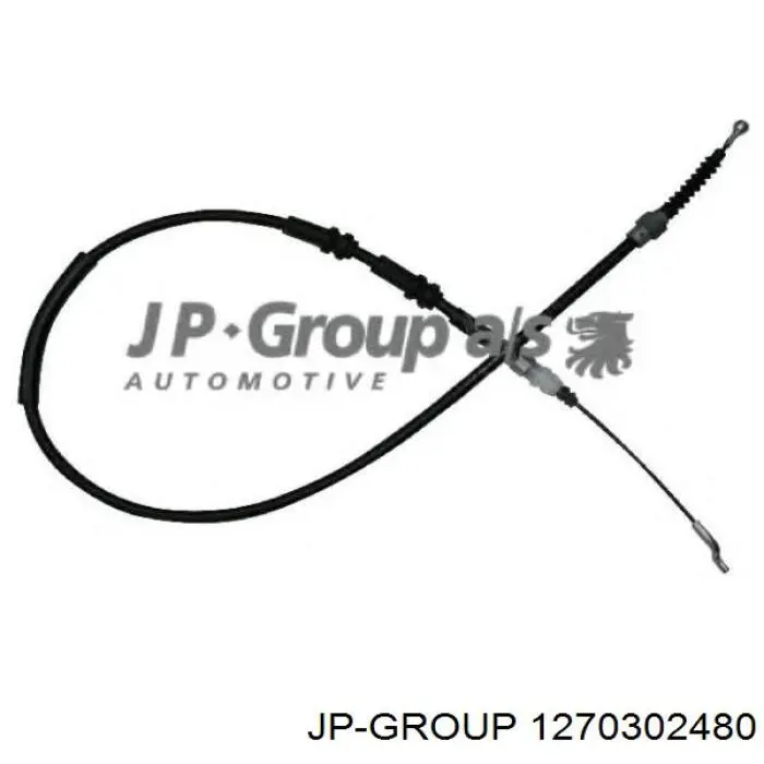 1270302480 JP Group cable de freno de mano trasero derecho