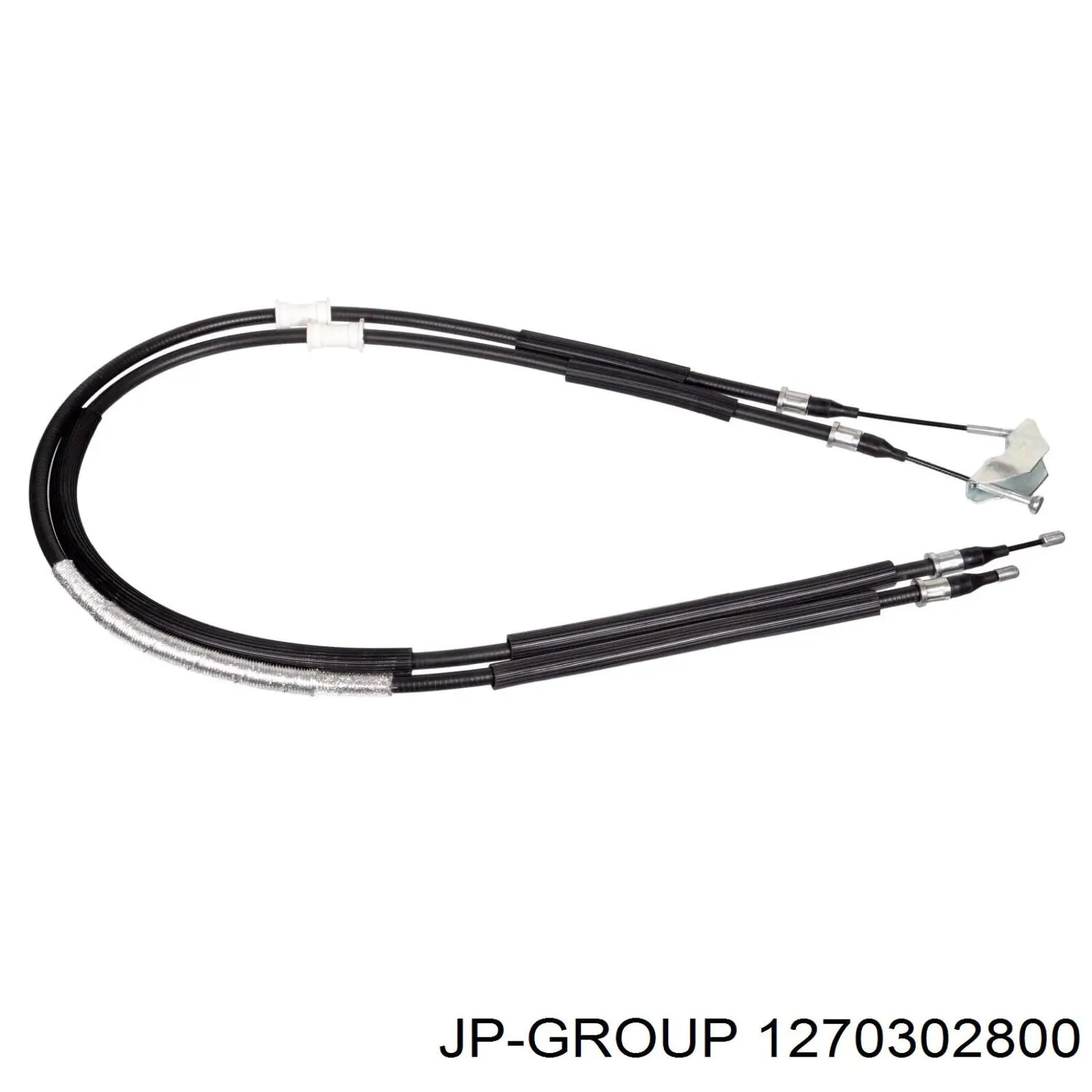 1270302800 JP Group cable de freno de mano trasero derecho/izquierdo