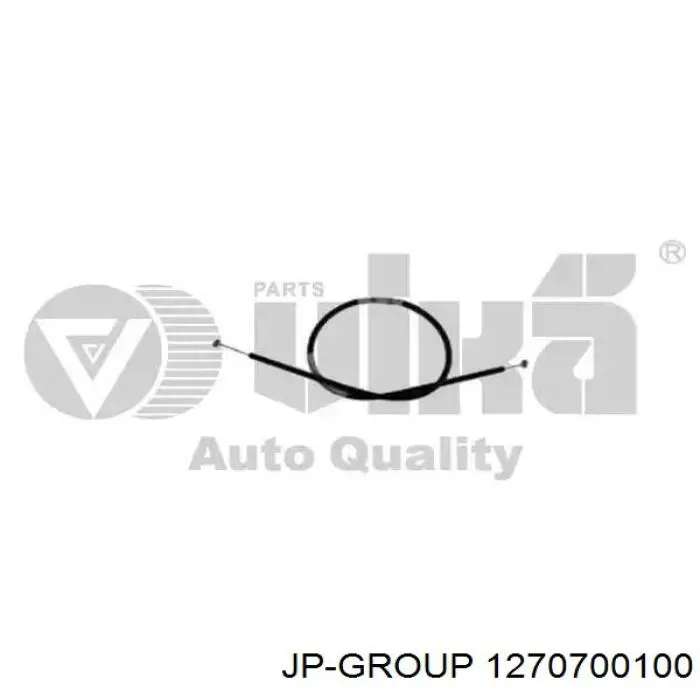Cable de apertura de capó del motor JP Group 1270700100 precio, desde 10,23 EUR
