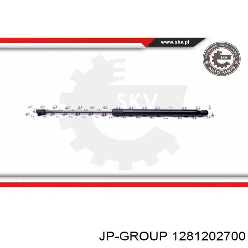 Comprar 1281202700 JP Group Amortiguador de puerta trasera