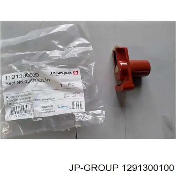 Rotor del distribuidor de encendido JP Group 1291300100
