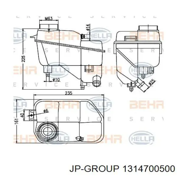 Botella expansion JP Group 1314700500 precio, desde 36,13 EUR
