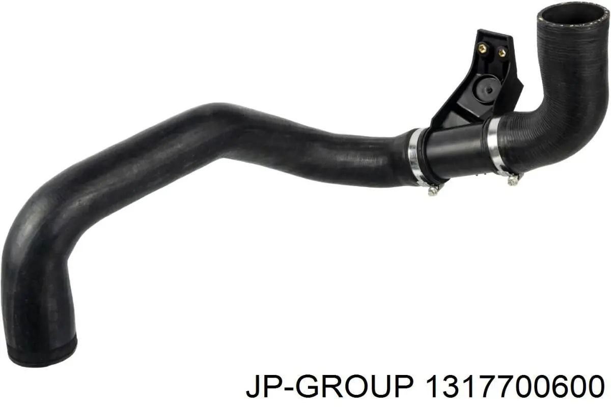 1317700600 JP Group tubo flexible de aire de sobrealimentación superior izquierdo