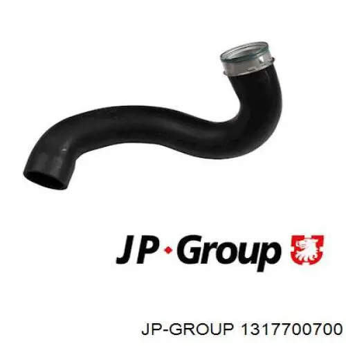 1317700700 JP Group tubo flexible de aire de sobrealimentación superior izquierdo