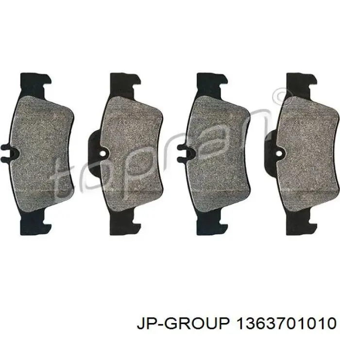 Pastillas traseras de freno JP Group 1363701010 precio, desde 23,03 EUR