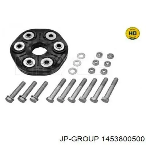 Comprar 1453800500 JP Group Acoplamiento elástico delantero del cardán