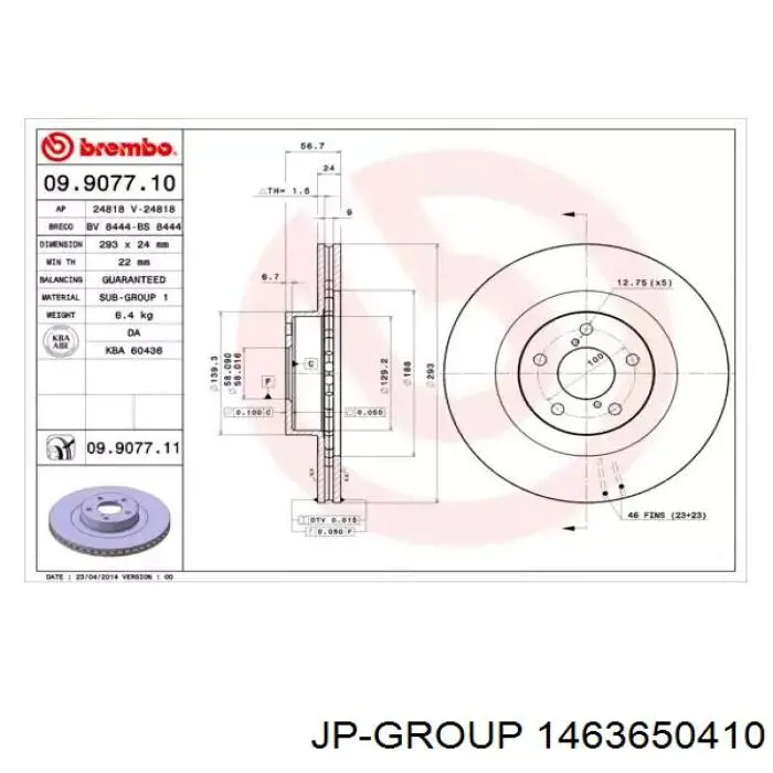 1463650410 JP Group pinza de cierre