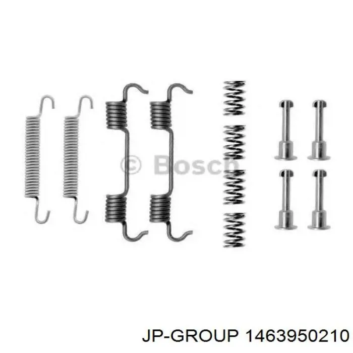 1463950210 JP Group juego de reparación, pastillas de frenos