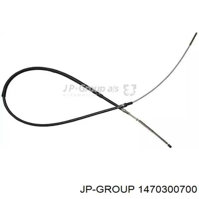 1470300700 JP Group cable de freno de mano trasero derecho