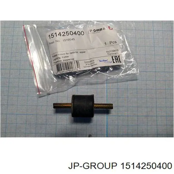 1514250400 JP Group soporte del radiador superior