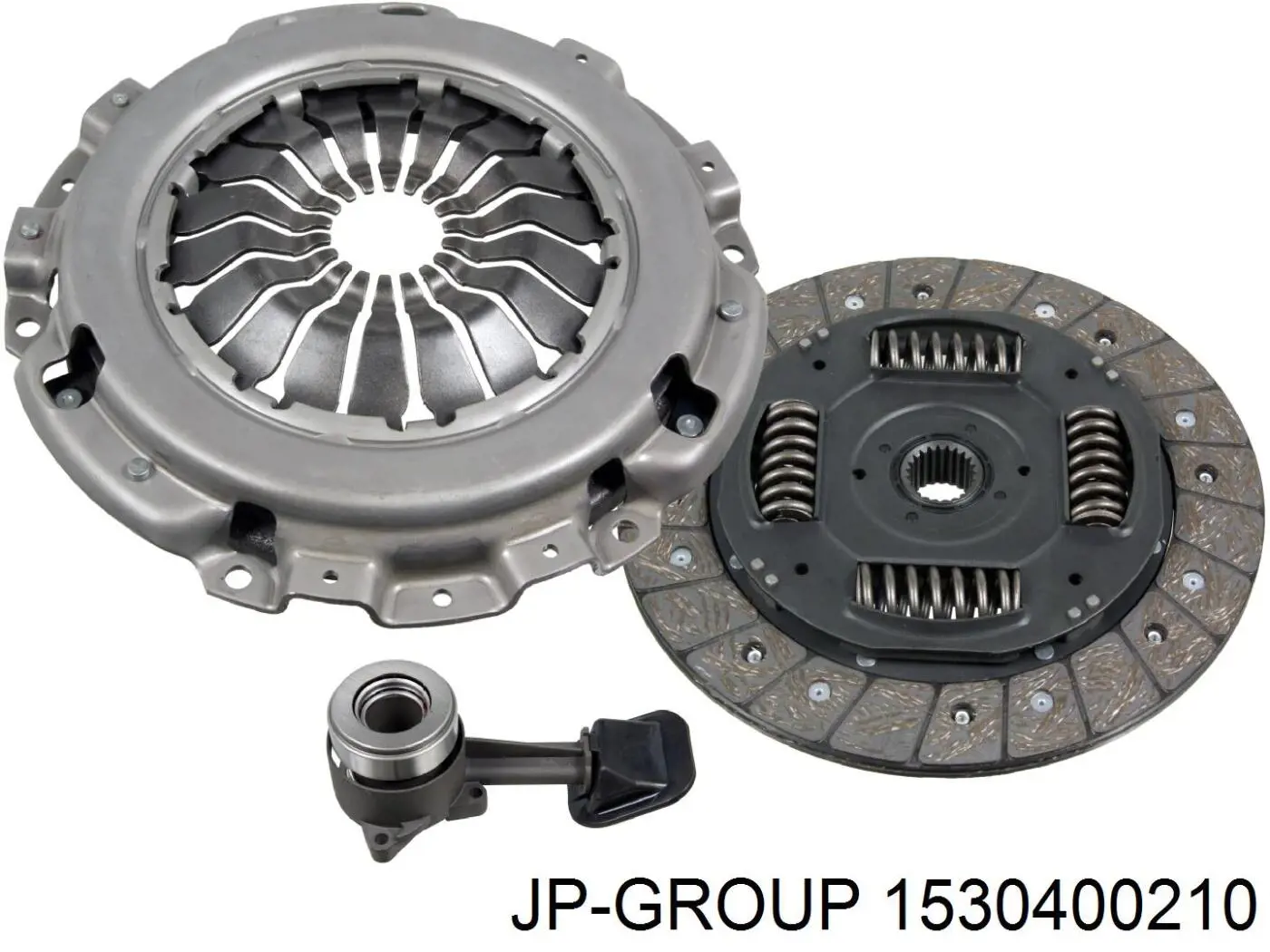 1530400210 JP Group kit de embrague (3 partes)