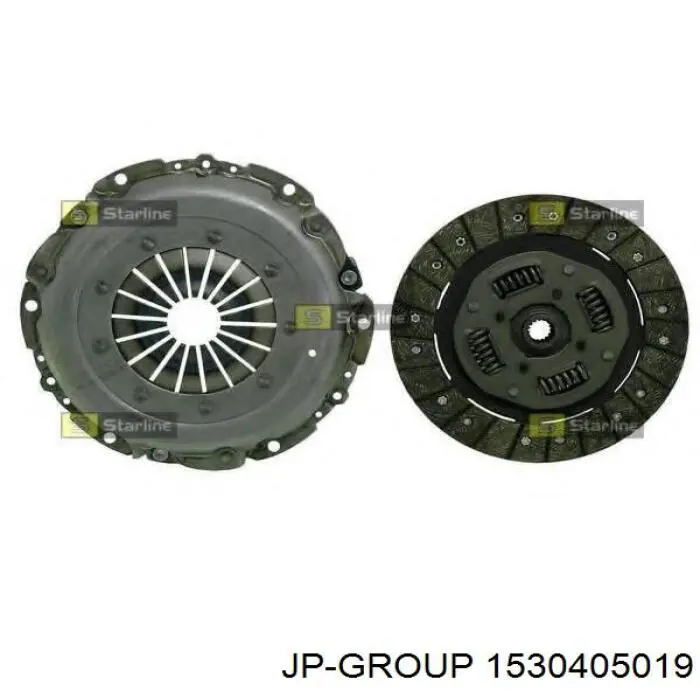 Kit de embrague (3 partes) Ford Fiesta CB1