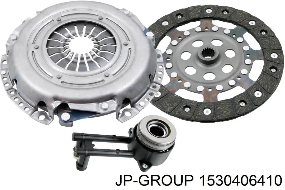 1530406410 JP Group kit de embrague (3 partes)