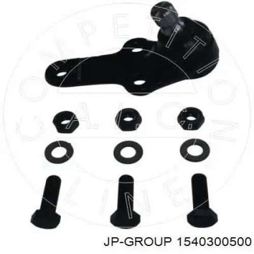 Rótula inferior de suspensión 1540300500 JP Group