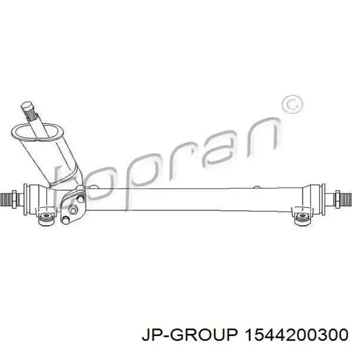 Caja de dirección Ford 35703257