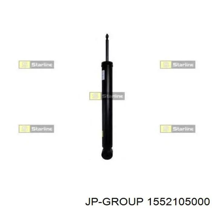 1552105000 JP Group Amortiguadores posteriores