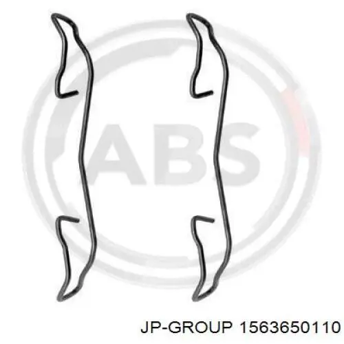 Juego de reparación de frenos delanteros JP Group 1563650110 precio, desde 4,27 EUR