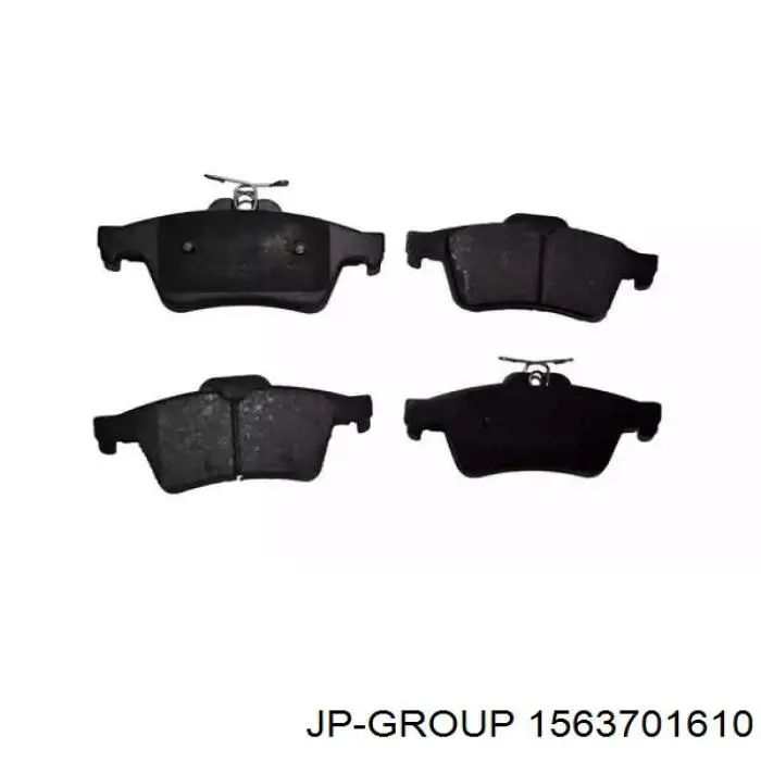 Pastillas de freno traseras Renault Espace 4 JK0