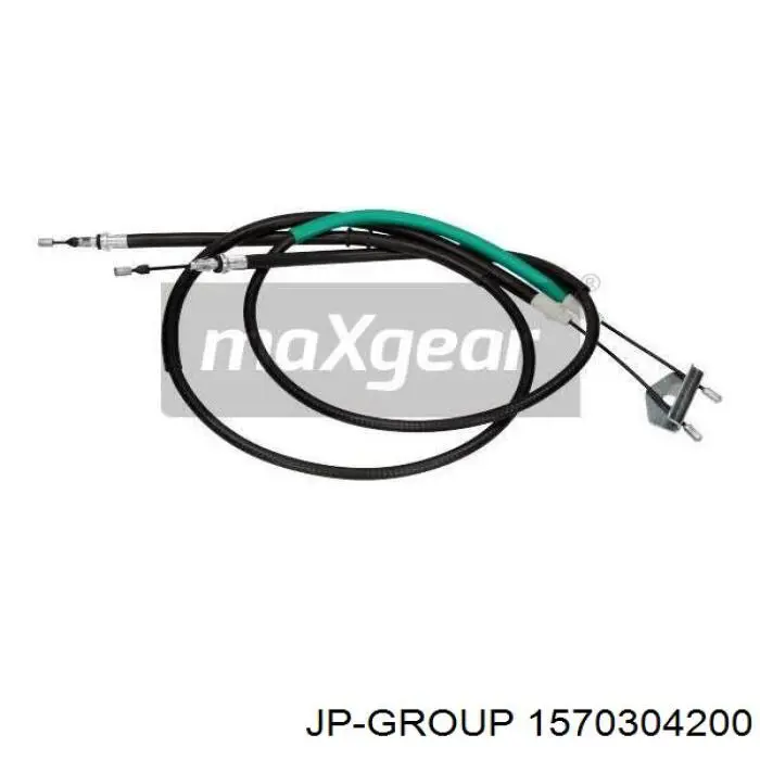 1570304200 JP Group cable de freno de mano trasero derecho/izquierdo