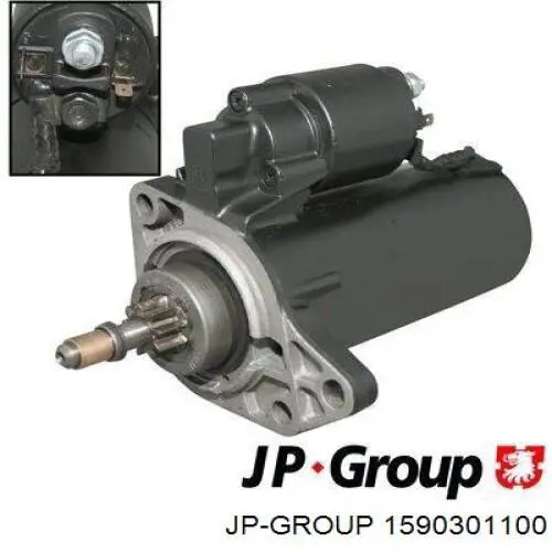 Motor de arranque JP Group 1590301100