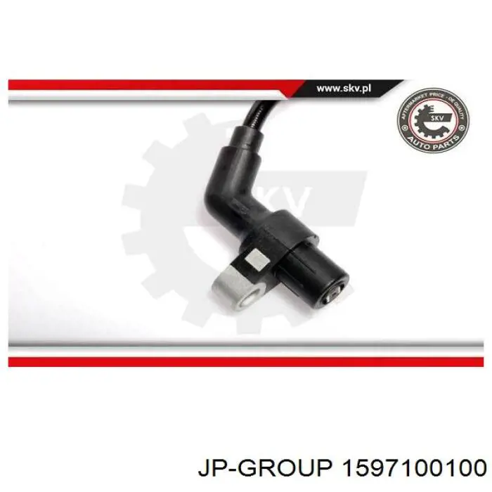 Comprar 1597100100 JP Group Sensor revoluciones de la rueda, delantero