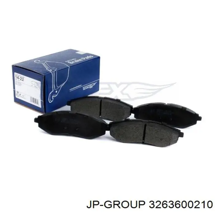 Pastillas freno delanteras JP Group 3263600210 precio, desde 21,83 EUR