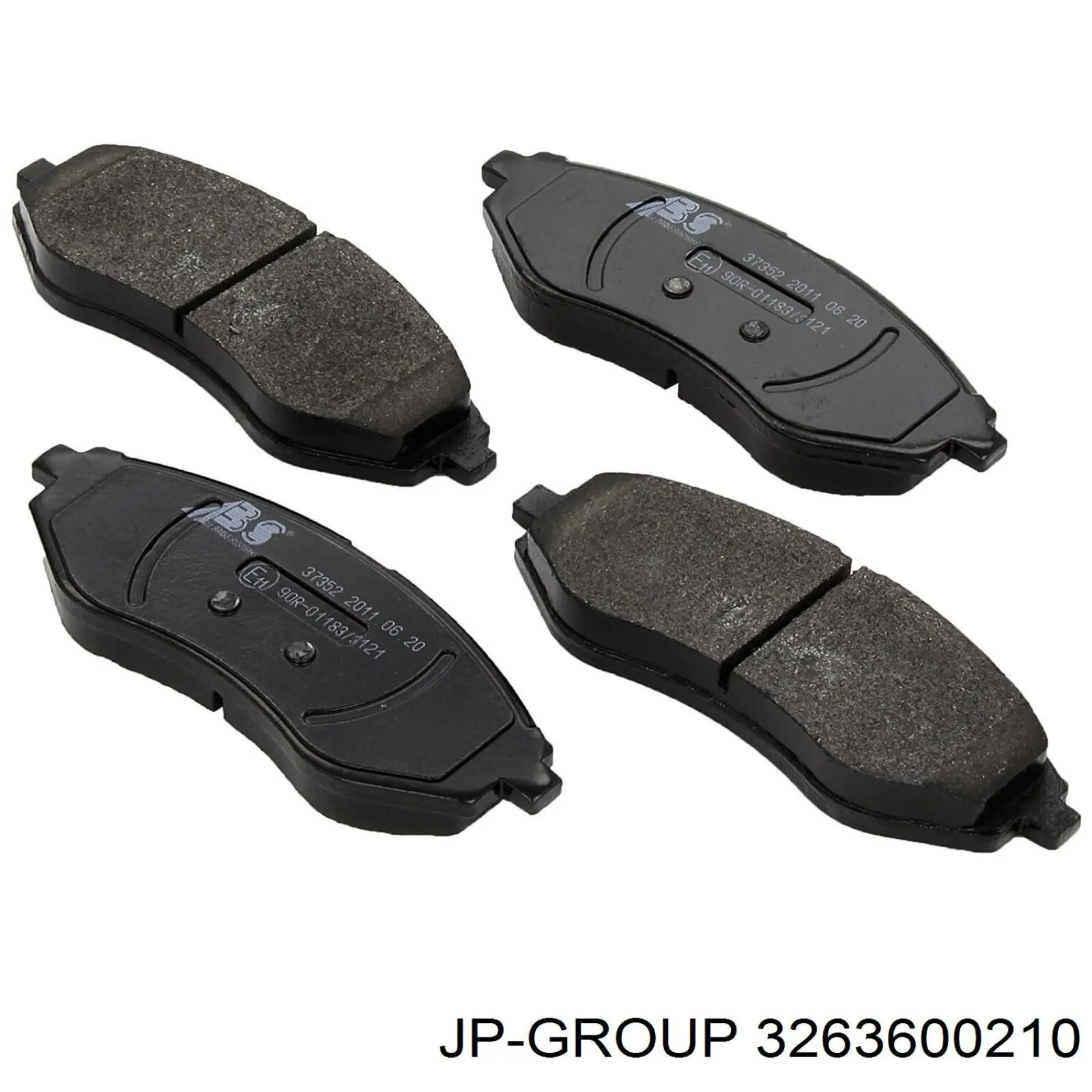 Comprar 3263600210 JP Group Pastillas delanteras de freno