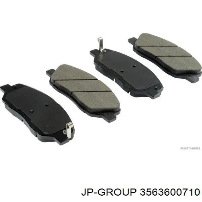 Comprar 3563600710 JP Group Pastillas delanteras de freno
