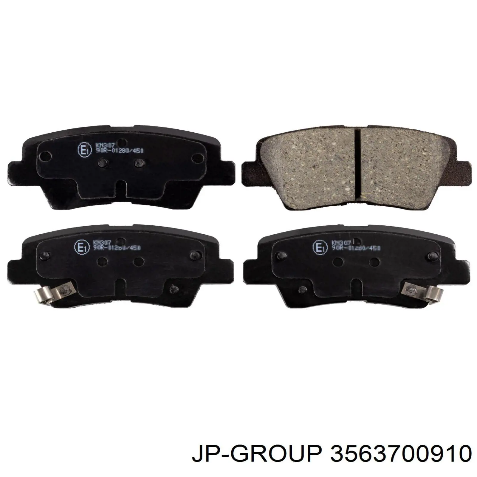 Comprar 3563700910 JP Group Pastillas de freno traseras