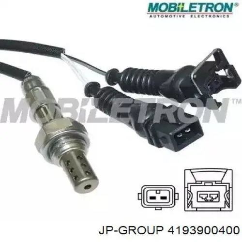 4193900400 JP Group sensor de flujo de aire/medidor de flujo (flujo de aire masibo)