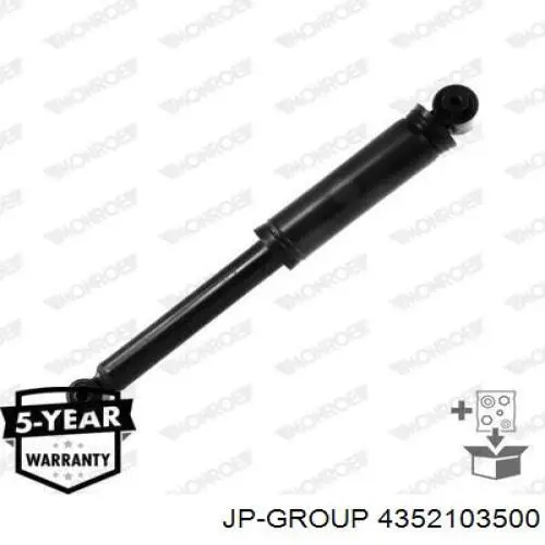 Amortiguador trasero JP Group 4352103500 precio, desde 44,51 EUR