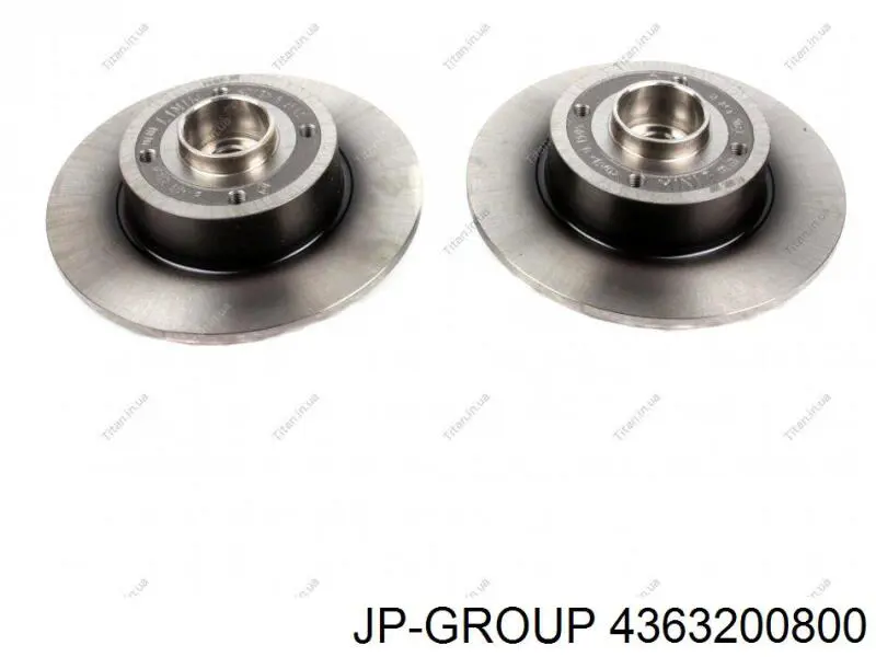 Disco de freno trasero Alfa Romeo 33 905