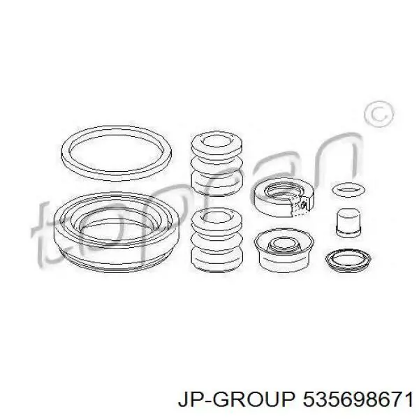 Kit de reparación, pinza de freno trasero VAG 4D0698671 precio, desde 7,92 EUR