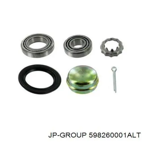 Cojinete de rueda trasero Volkswagen Jetta 2 19E, 1G2, 165, 167