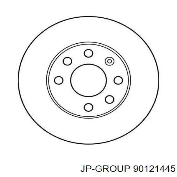 Freno de disco delantero Opel Astra 51, 52, F35, M35