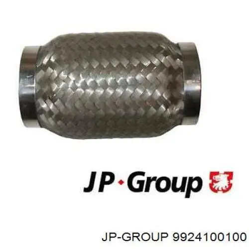 9924100100 JP Group chapa ondulada del silenciador