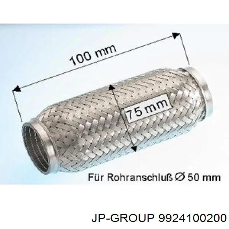 Chapa ondulada del silenciador Volkswagen Passat 3B3