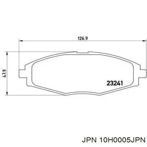 Pastillas de freno delanteras Chevrolet Spark (Matiz) M200, M250