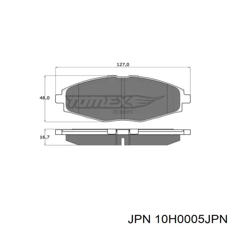 Pastillas de freno delanteras Chevrolet Spark (Matiz) M200, M250