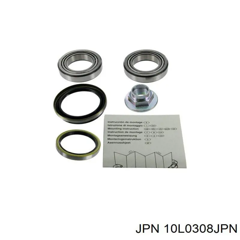 Cojinete de rueda delantero JPN 10L0308JPN precio, desde 21,78 EUR