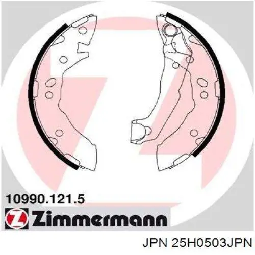 Zapatas de freno MLH02 Mando
