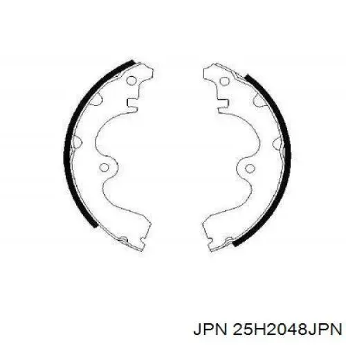 25H2048-JPN JPN zapatas de frenos de tambor traseras