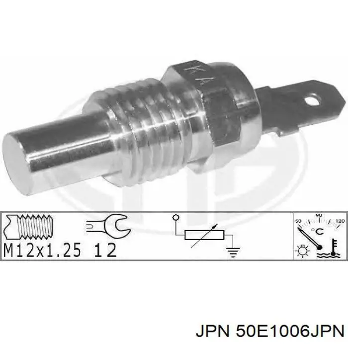 Sensor de temperatura 250809F900 Nissan/Infiniti