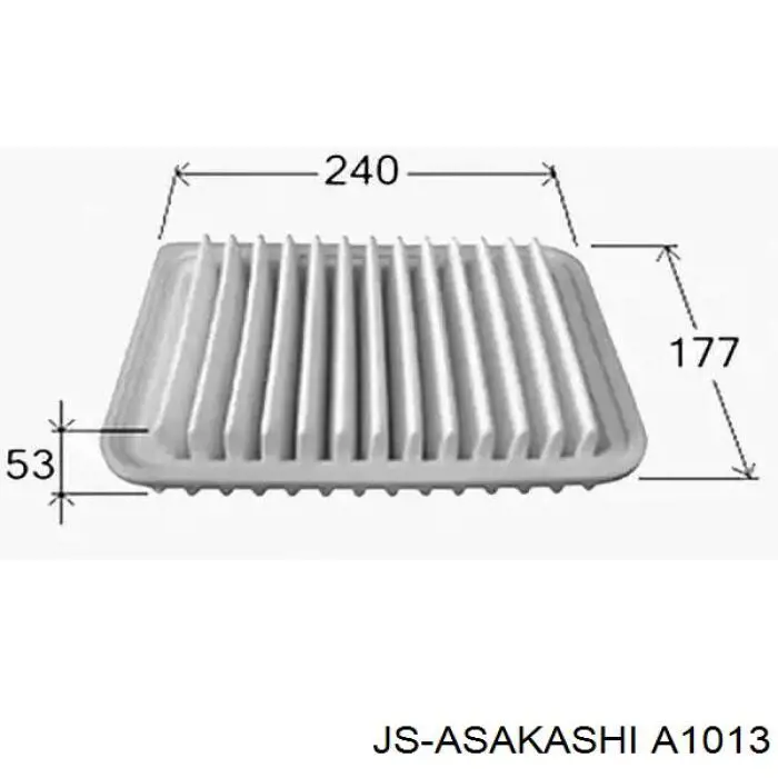 Filtro de aire de motor JS Asakashi A1013 precio, desde 4,63 EUR
