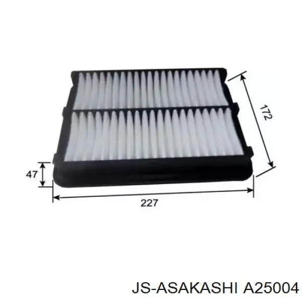 A25004 JS Asakashi Filtro de aire de motor