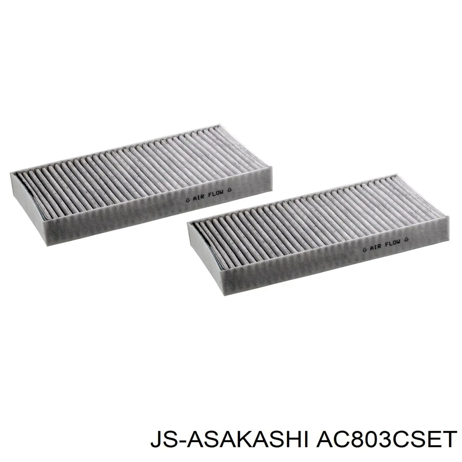 AC803CSET JS Asakashi filtro de habitáculo