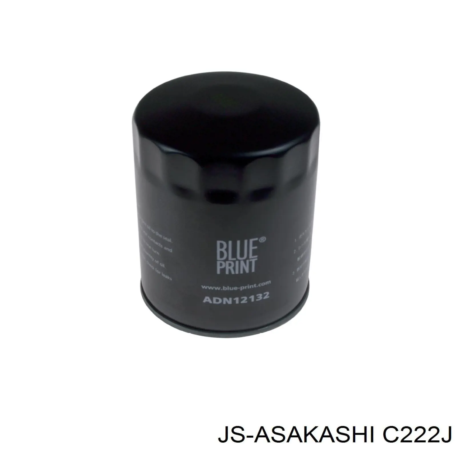 C222J JS Asakashi filtro de aceite