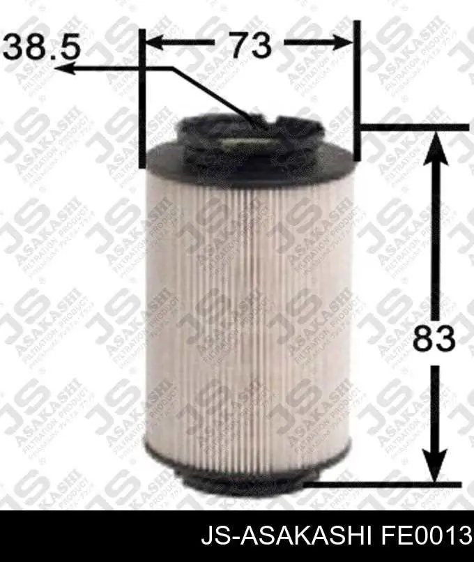 FE0013 JS Asakashi filtro combustible