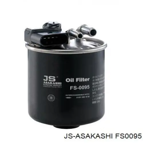 FS0095 JS Asakashi filtro combustible